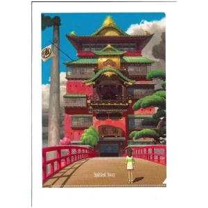 Maison Ghibli A4 Size Clear Folder Aburaya - Sprited Away | Storage