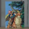 Maison Ghibli A4 size Clear Folder Ashitaka and Yakul - Princess Mononoke | Storage