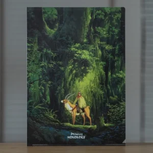 Maison Ghibli A4 size Clear Folder Ashitaka in the woods - Princess Mononoke | Storage