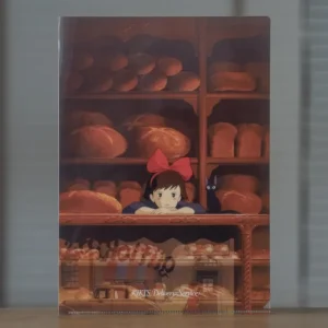 Maison Ghibli A4 size Clear Folder Bakery - Kiki's Delivery Service | Storage