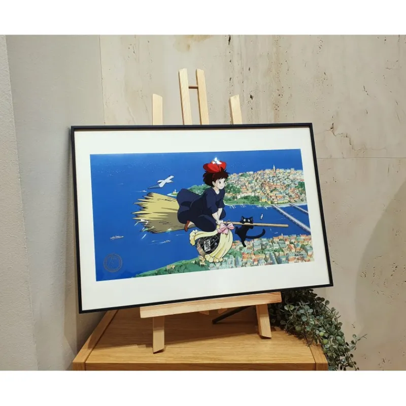 art_cel_kiki_delivers_a_gift__studio_ghibli_1.webp Maison Ghibli ART CEL KIKI DELIVERS A GIFT - STUDIO GHIBLI | Cel Art - Studio Ghibli