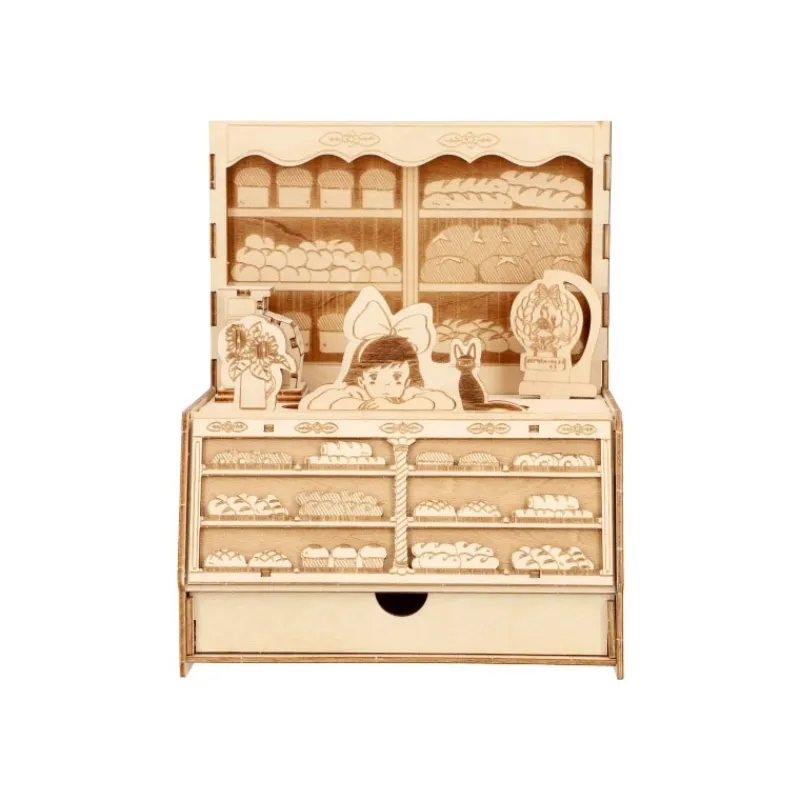 bakery_wooden_craft_kigumi__kikis_delivery_service_1.webp Maison Ghibli Bakery Wooden Craft Kigumi - Kiki's Delivery Service | Arts And Crafts
