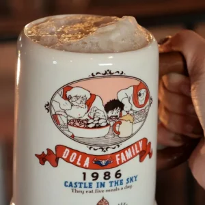 Maison Ghibli Beer mug Dola's family - Castle in the Sky | Kitchenware
