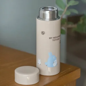 Maison Ghibli Beige Thermos Bottle 300ml Forest stroll - My Neighbor Totoro | Kitchenware