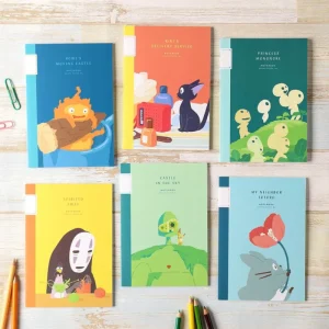 Maison Ghibli Carnet de notes B6 Knitting lesson - Spirited Away | Notebooks And Notepads