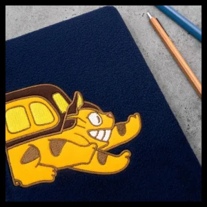 Maison Ghibli Catbus Plush Journal - My Neighbor Totoro | Notebooks And Notepads