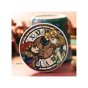 Maison Ghibli Ceramic coaster King of Dwarf & Princess - Whisper of the Heart | Kitchenware