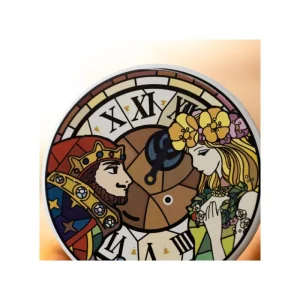 Maison Ghibli Ceramic coaster King of Dwarf & Princess - Whisper of the Heart | Kitchenware