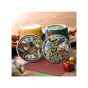 Maison Ghibli Ceramic coaster King of Dwarf & Princess - Whisper of the Heart | Kitchenware