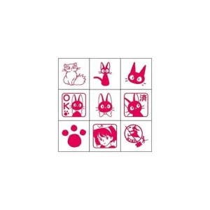 Maison Ghibli Check Stamp Jiji and Company - Kiki'S Delivery Service | Small Equipment