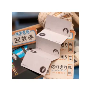 Maison Ghibli Chihiro Mini Notepad Block Train Ticket - Spirited Away | Small Equipment