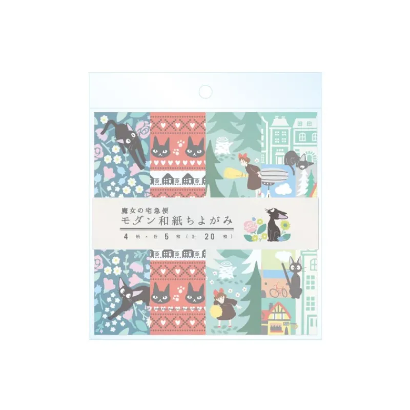chiyogami_paper__kikis_delivery_service_0.webp Maison Ghibli 2024 Chiyogami Paper - Kiki's Delivery Service | Postcards And Letter Papers