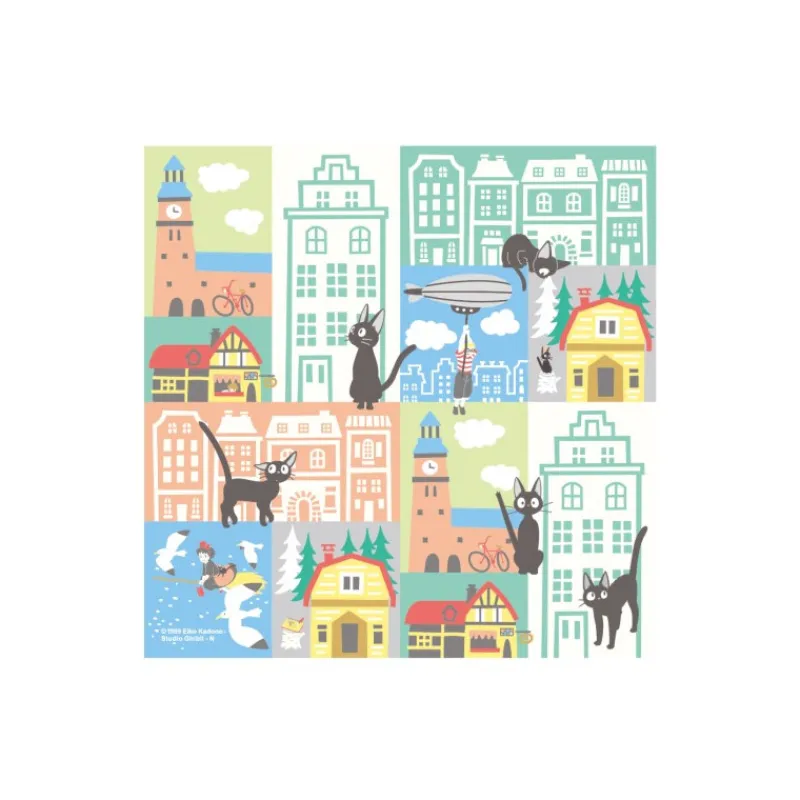 chiyogami_paper__kikis_delivery_service_5.webp Maison Ghibli 2024 Chiyogami Paper - Kiki's Delivery Service | Postcards And Letter Papers