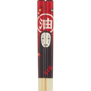 Maison Ghibli Chopsticks 21cm No Face & Soot Sprites - Spirited Away | Kitchenware