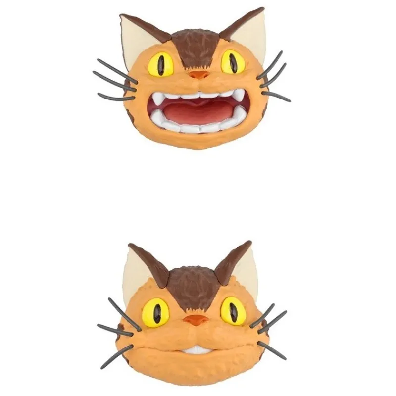 Maison Ghibli Collection Catbus faces Assorted 6 Magnets - My neighbor Totoro | Magnets