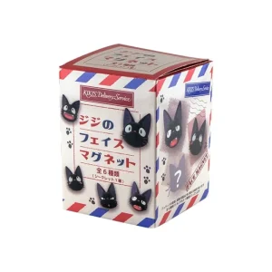 Maison Ghibli Collection Jiji Assorted 6 Magnets - Kiki's Delivery Service | Magnets