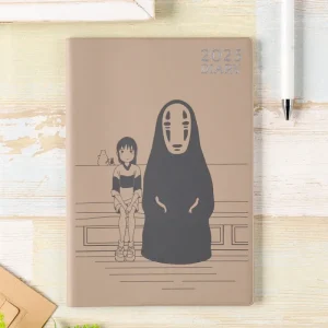 Maison Ghibli 2025 Diary Chihiro & No Face on the train - Spirited Away | Schedule Diaries And Calendars