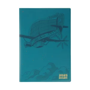 Maison Ghibli 2025 Diary Tiger Moth - Castle in the Sky | Schedule Diaries And Calendars