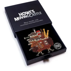 Maison Ghibli Embroidered Jewel Brooch Castle - Howl’s Moving Castle | Pins