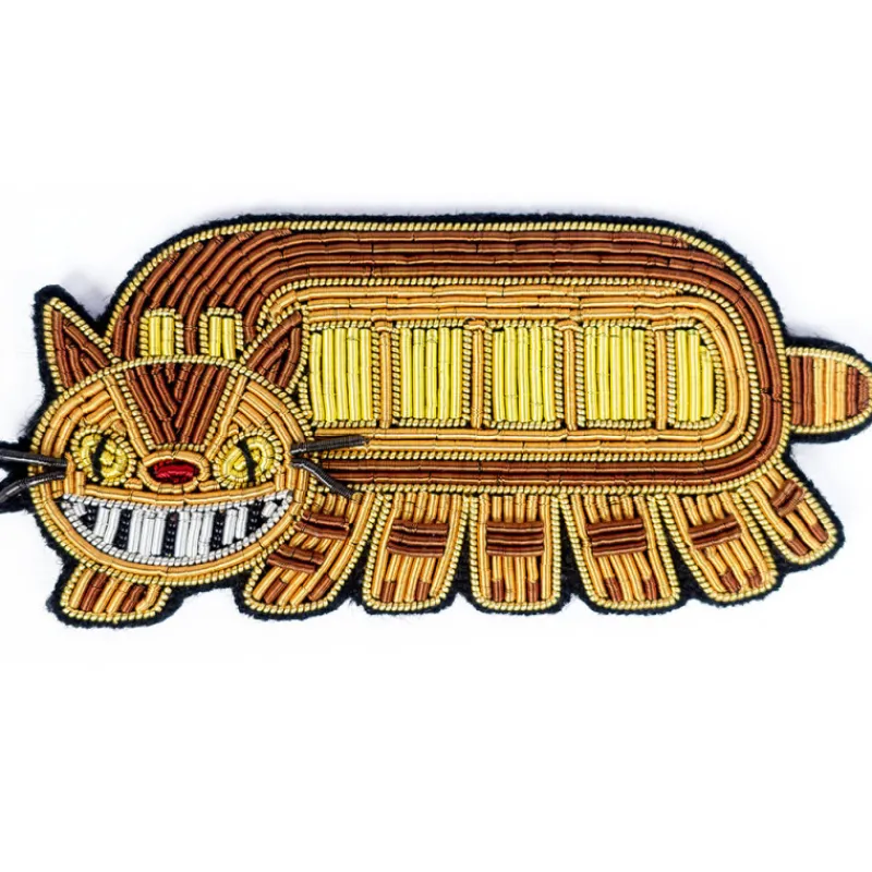 embroidered_jewel_brooch_catbus__my_neighbor_totoro_4.webp Maison Ghibli Embroidered Jewel Brooch Catbus - My Neighbor Totoro | Pins