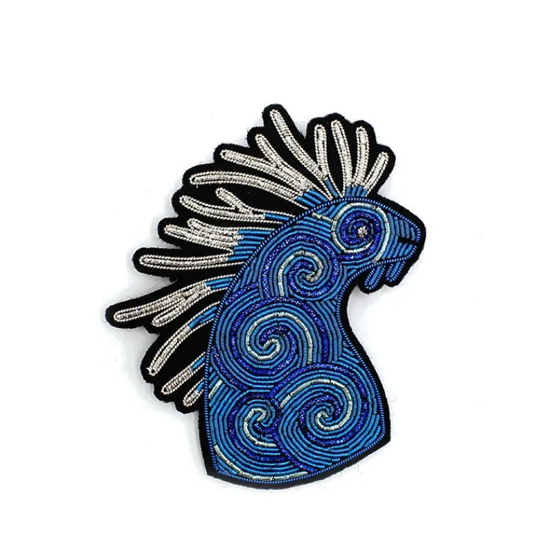 embroidered_jewel_brooch_night_walker__princess_mononoke_3.webp Maison Ghibli Embroidered Jewel Brooch Night Walker - Princess Mononoke | Pins