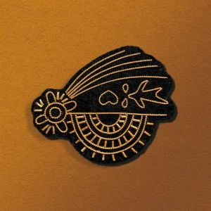 Maison Ghibli Embroidered Jewel Brooch Spell - Howl’s Moving Castle | Pins