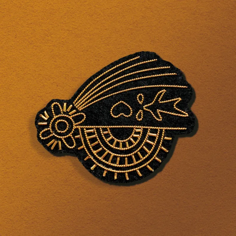 embroidered_jewel_brooch_spell__howls_moving_castle_0.webp Maison Ghibli Embroidered Jewel Brooch Spell - Howl’s Moving Castle | Pins