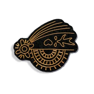 Maison Ghibli Embroidered Jewel Brooch Spell - Howl’s Moving Castle | Pins
