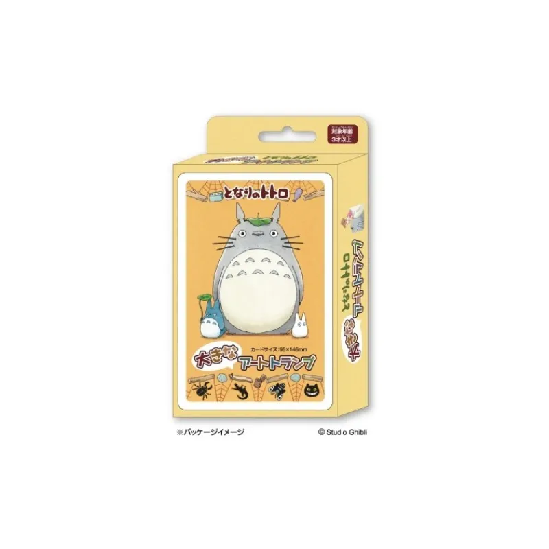 large_playing_card_totoro_art_serie__my_neighbor_tororo_0.webp Maison Ghibli Large Playing Card Totoro Art Serie - My Neighbor Tororo | Playing Cards