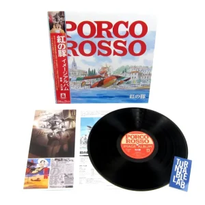 Maison Ghibli LP Soundbook Ltd Edition 4 p booklet - Porco Rosso | Culture