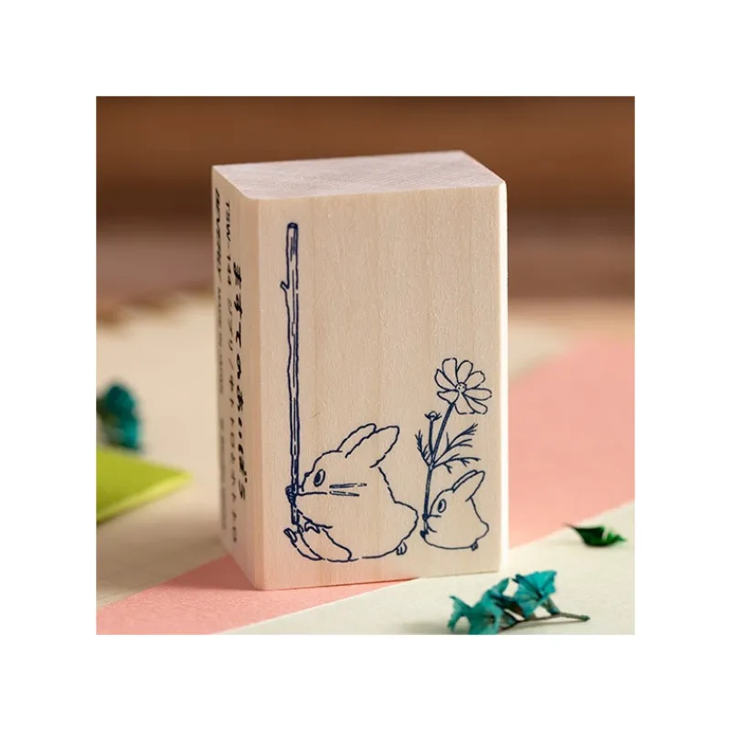 middle__small_totoro_wood_stamp__my_neighbor_totoro_0.webp Maison Ghibli Middle & Small Totoro Wood stamp - My Neighbor Totoro | Small Equipment