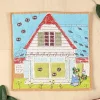 Maison Ghibli Mini Towel Totoro & Kusakabe House 25x25 cm - My Neighbor Totoro | Household Linen