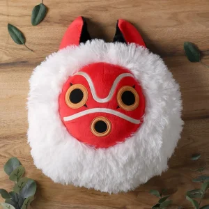 Maison Ghibli Nakayoshi cushion San’s mask - Princess Mononoke | Pillow