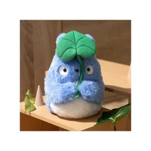 Maison Ghibli Nakayoshi Plush Medium Totoro with leaf - My Neighbor Totoro | Nakayoshi Plush