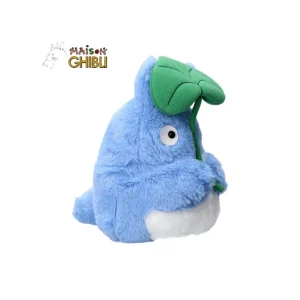 Maison Ghibli Nakayoshi Plush Medium Totoro with leaf - My Neighbor Totoro | Nakayoshi Plush