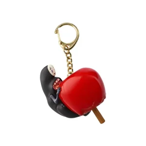 Maison Ghibli No Face Candy apple Keychain - Spirited Away | Keychains