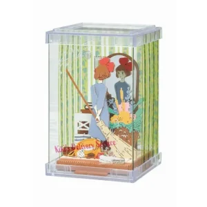 Maison Ghibli Paper Theater Cube Preparing for departure - Kiki's Delivery Service | Arts And Crafts