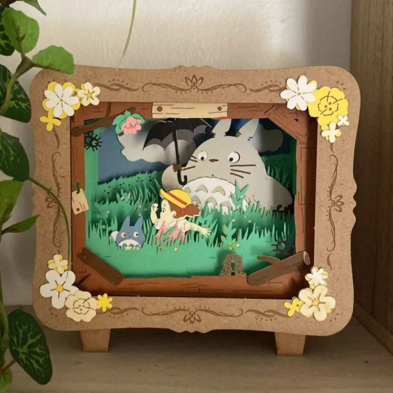 Maison Ghibli Paper Theater Totoro in the field - My Neighbor Totoro | Arts And Crafts