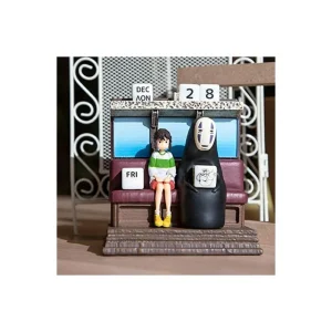 Maison Ghibli Perpetual CalendarTake Unabara Train - Spirited Away | Schedule Diaries And Calendars | Décoration