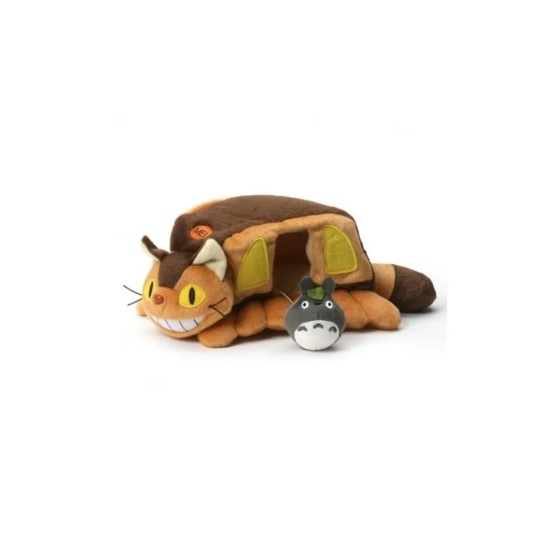 plush_catbus_house_with_totoro__my_neighbor_totoro_0.webp Maison Ghibli Plush Catbus House With Totoro - My Neighbor Totoro | Classic Plush