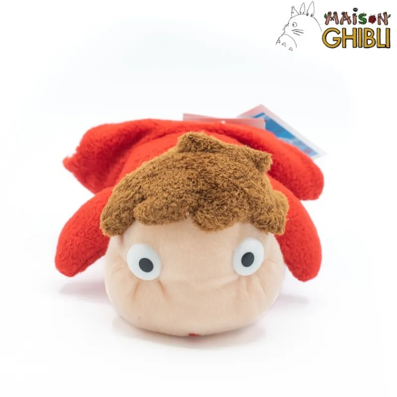 plush_ponyo__ponyo_on_the_cliff_3.webp Maison Ghibli Plush Ponyo - Ponyo on the Cliff | Classic Plush