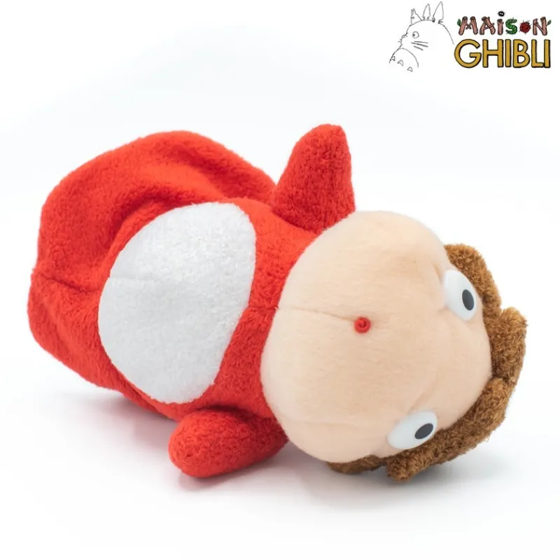 plush_ponyo__ponyo_on_the_cliff_5.webp Maison Ghibli Plush Ponyo - Ponyo on the Cliff | Classic Plush
