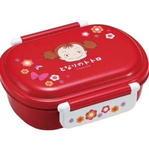 Maison Ghibli Red Lunch box 2 locks Mei - My Neighbor Totoro | Kitchenware