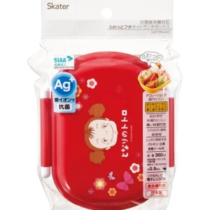 Maison Ghibli Red Lunch box 2 locks Mei - My Neighbor Totoro | Kitchenware