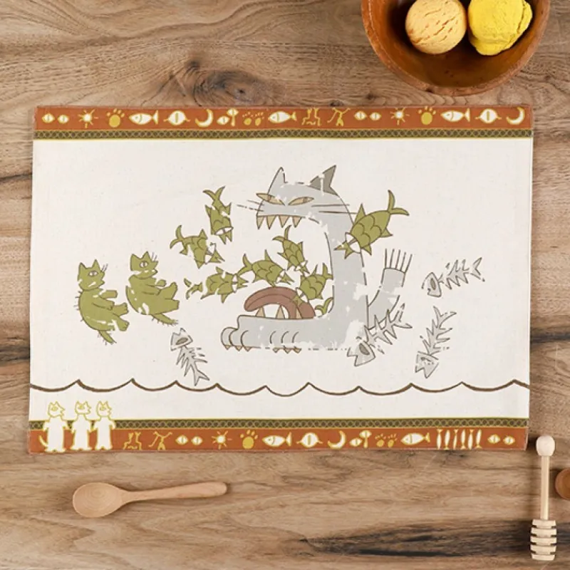 Maison Ghibli Renaldo Moon Placemat - The Cat Returns | Kitchenware