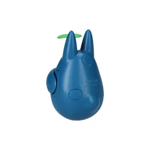 Maison Ghibli Round Bottomed Figurine Middle Totoro with leaf - My Neighbor Totoro | Toys