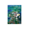 Maison Ghibli Stained glass Puzzle 500P Koriko City's Sky - Kiki’s Delivery Service | Jigsaw Puzzle