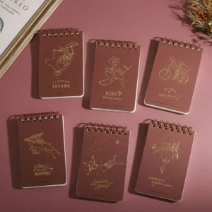 Maison Ghibli Stamped ring notebook 11,5×7,2cm Seiji & Shizuku - Whisper of the Hea | Notebooks And Notepads