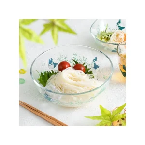 Maison Ghibli Transparent bowl 17cm Chasing acorns - My Neighbor Totoro | Kitchenware