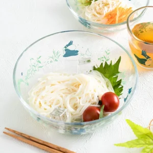 Maison Ghibli Transparent bowl 17cm Chasing acorns - My Neighbor Totoro | Kitchenware